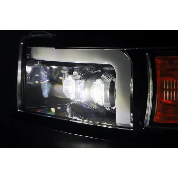 AlphaRex MKII Nova-Series LED Projector Headlights - Chrome, 2015-2019 Silverado LML/L5P - Image 3