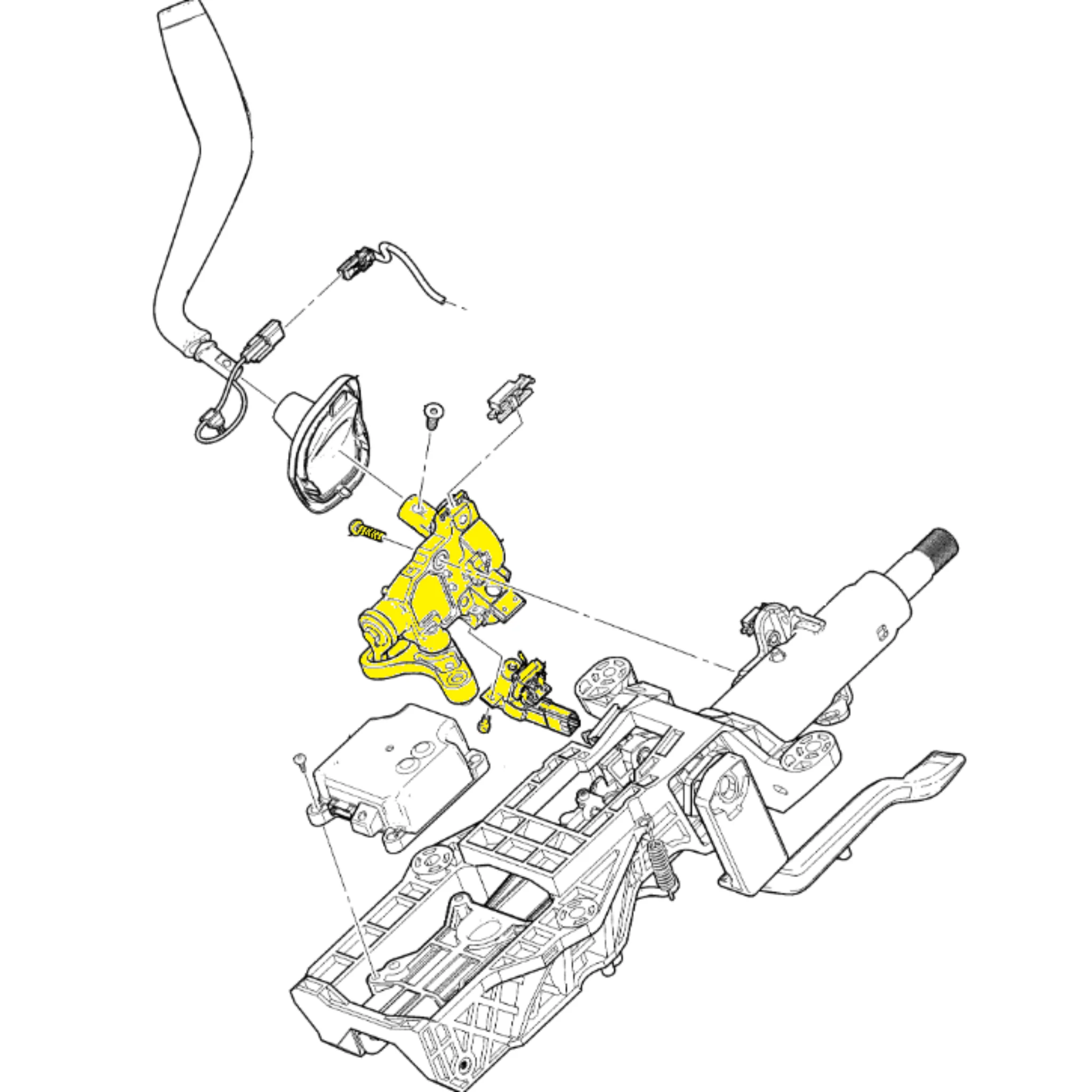 GM Automatic Transmission Shift Lever Control, 2020-2025 L5P/LM2/LZ0 - Image 5