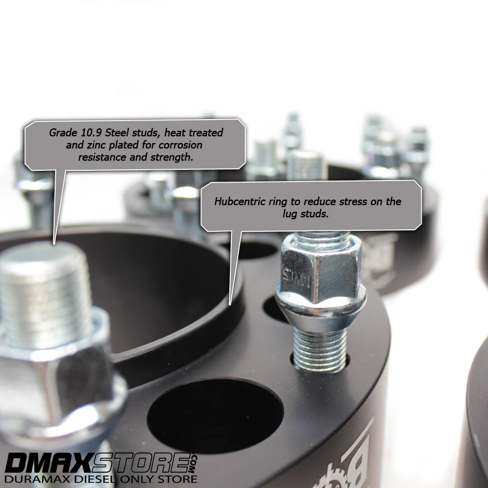 Bora Hubcentric Wheel Adapter Set of 4, 2001-2010 LB7/LLY/LBZ/LMM - Image 4