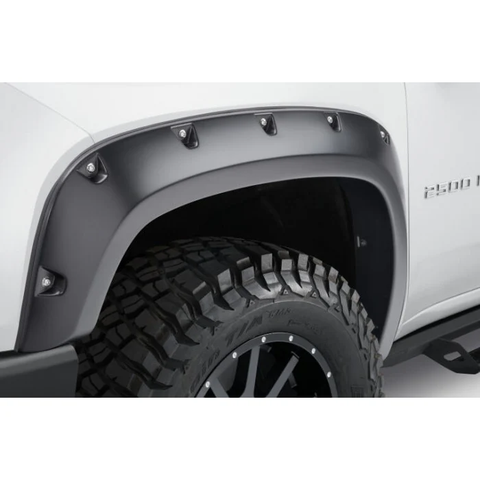 Bushwacker Pocket Style Flares, 2007.5-2014 Silverado LMM/LML - Image 4