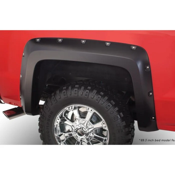 Bushwacker Pocket Style Flares, 2007.5-2014 Silverado LMM/LML - Image 6