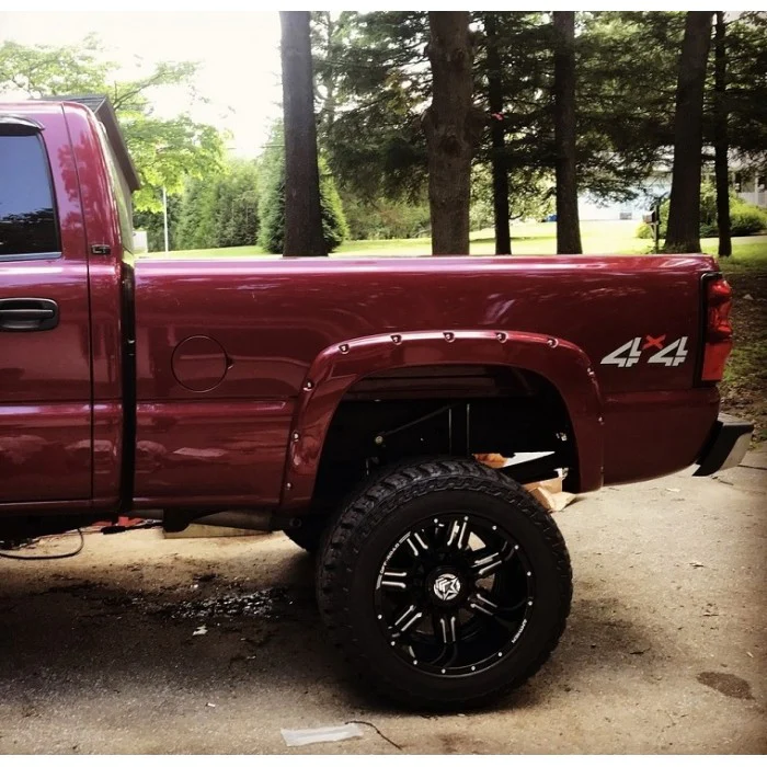 Bushwacker Pocket Style Flares, 2007.5-2014 Silverado LMM/LML - Image 8