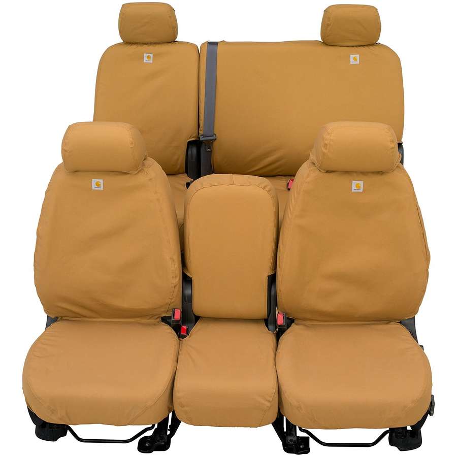 Carhartt SeatSaver Seat Covers Carhartt Brown, 2017-2019 L5P - Image 2