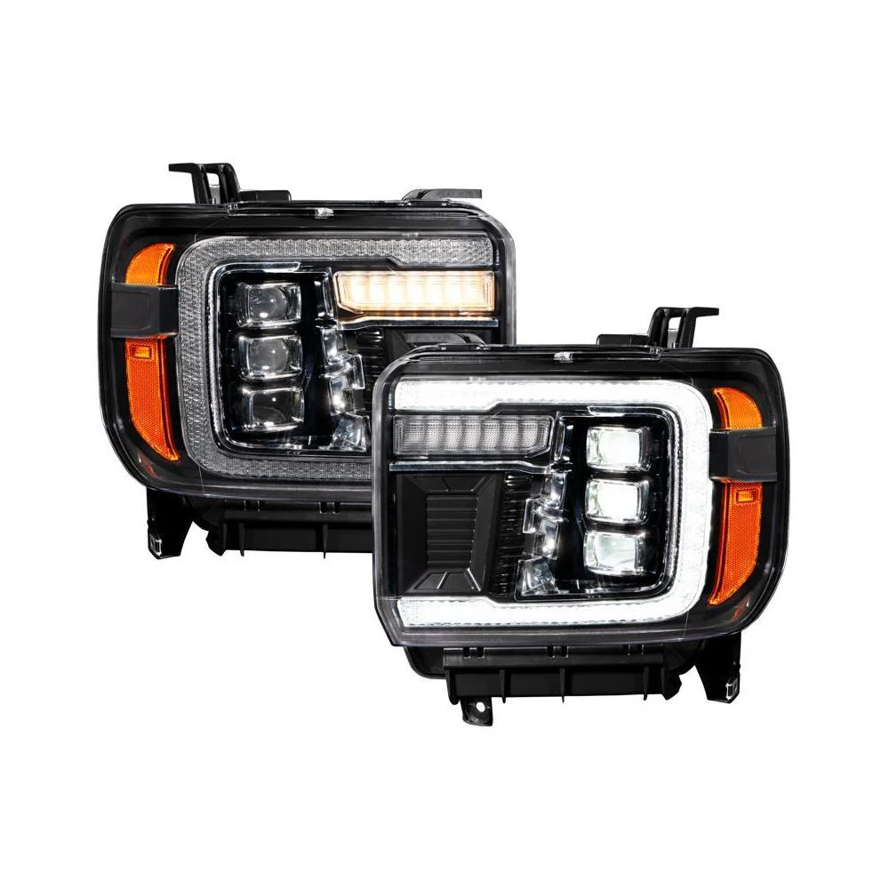 Diode LED Projector Headlights, 2015-2019 Sierra LML/L5P - Image 4