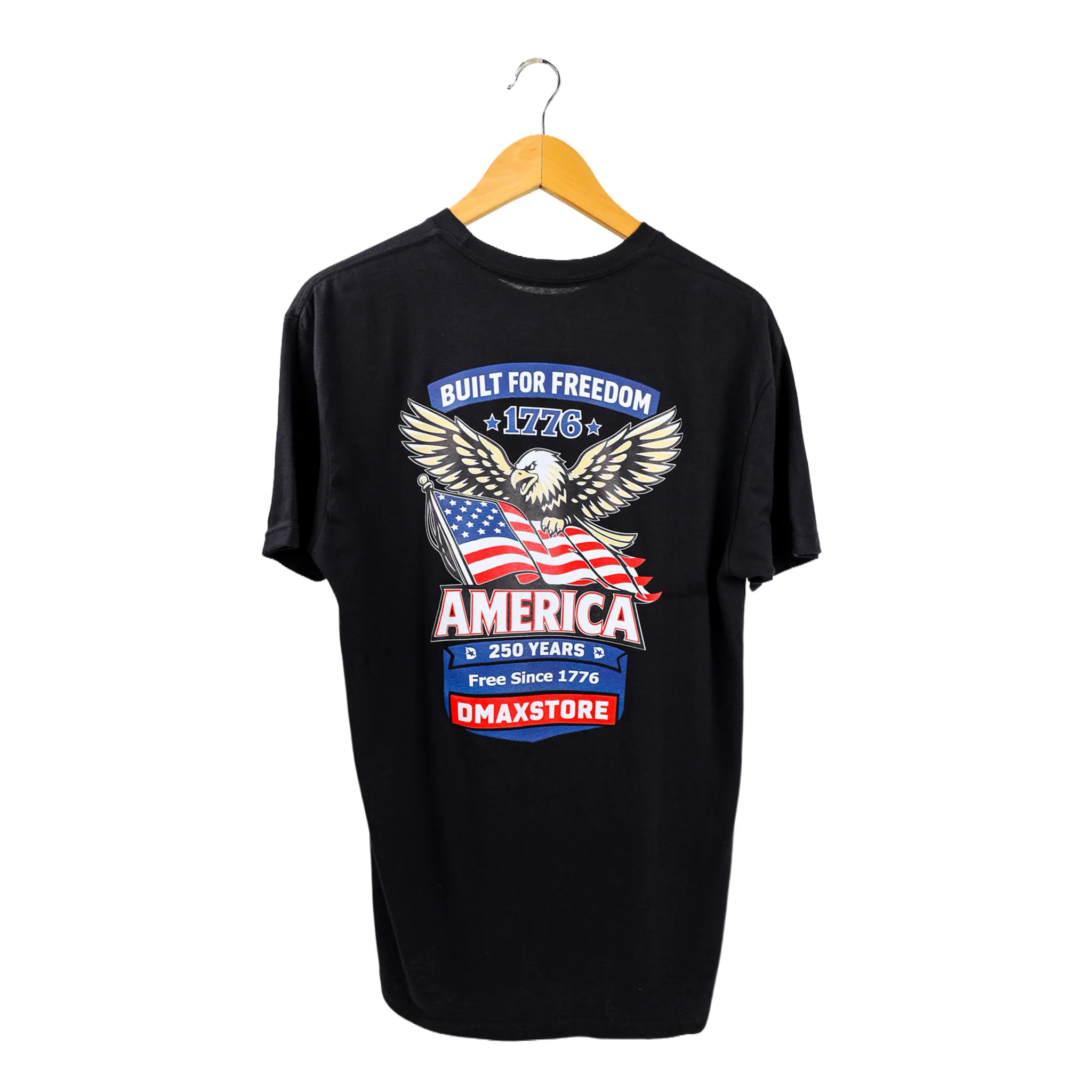 DMAX Freedom 250th Anniversary Black Tee - Image 4