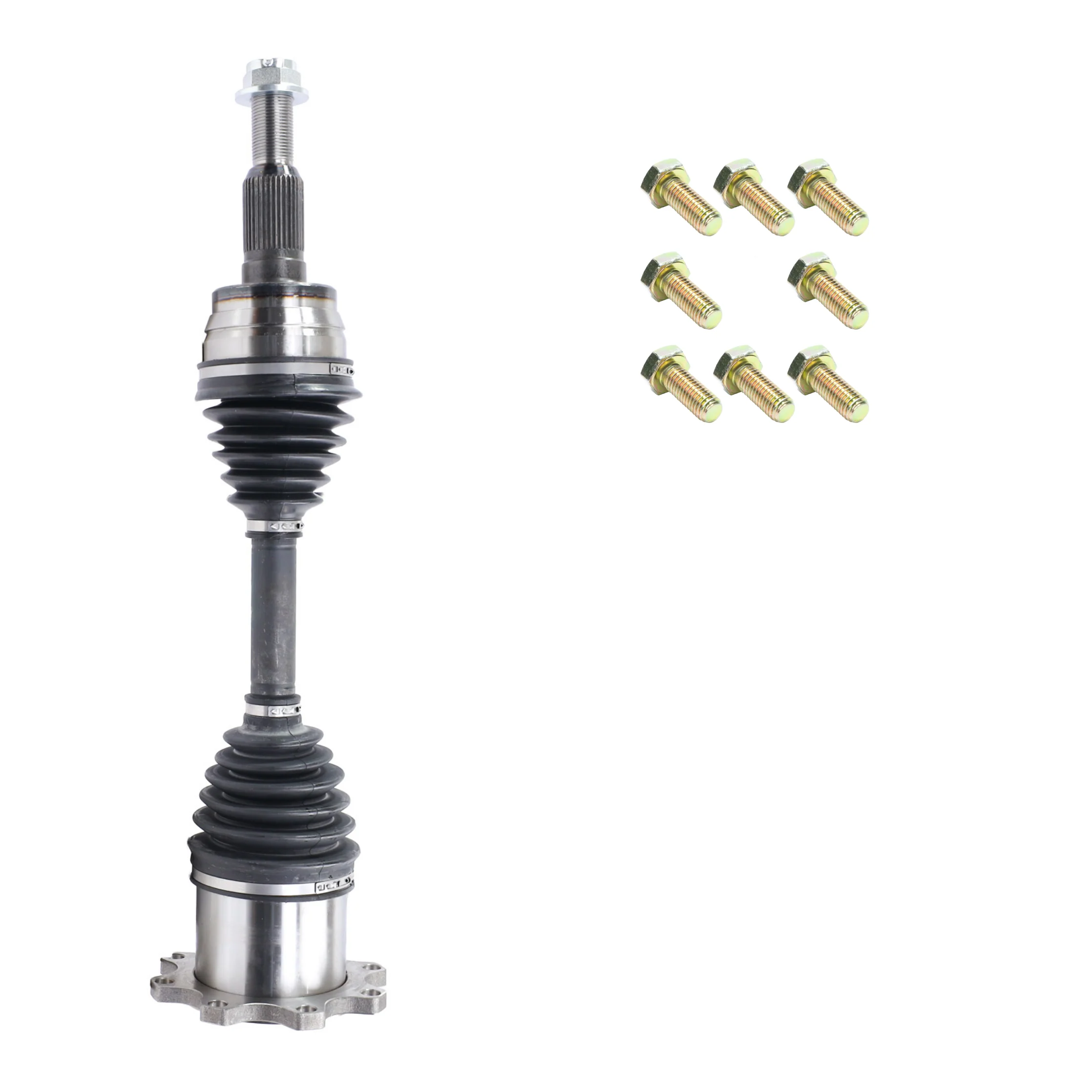DMAX HD Front CV Axle Assembly, 2011-2014 LML - Image 12
