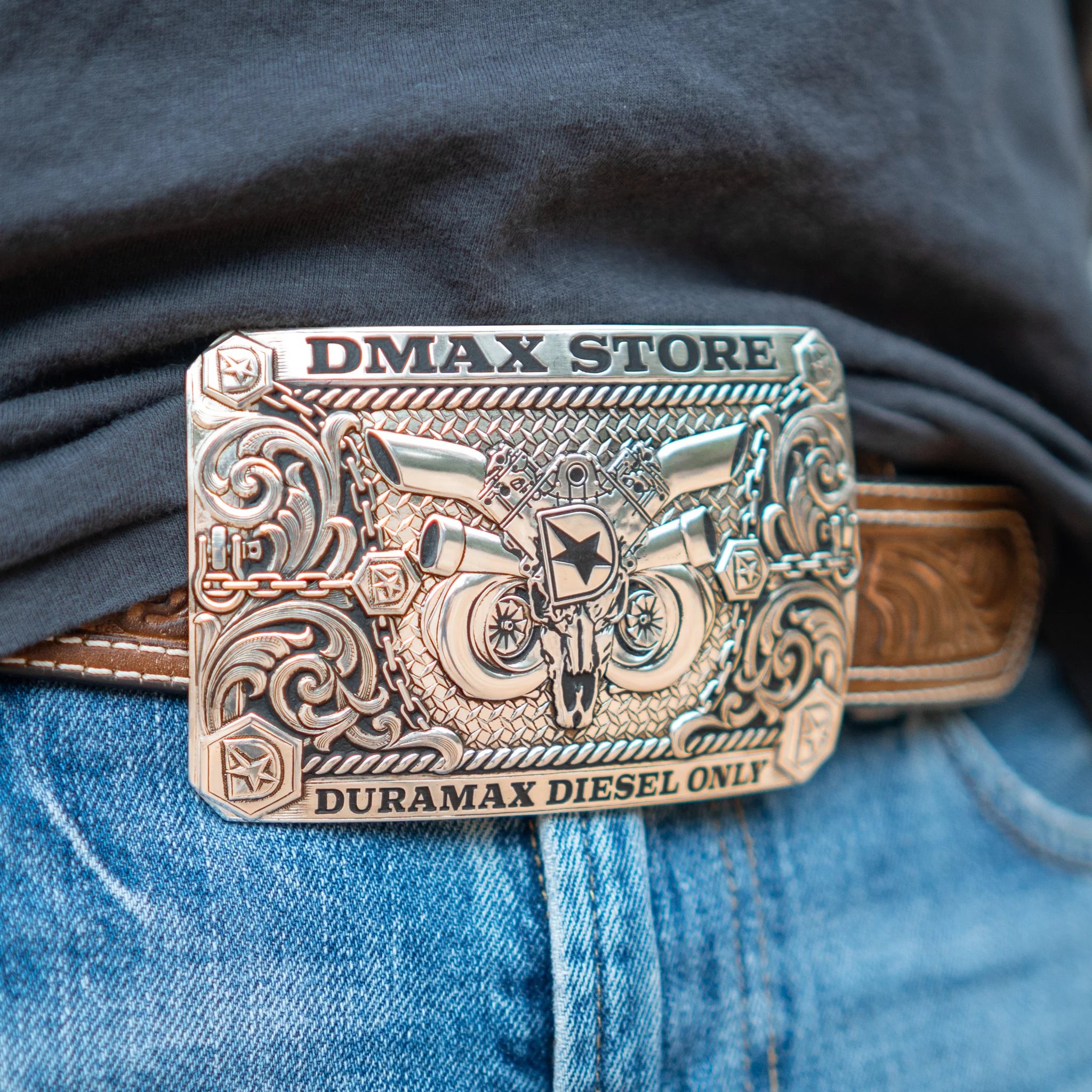 DmaxStore Custom Belt Buckle by Gist Silversmiths - Image 6