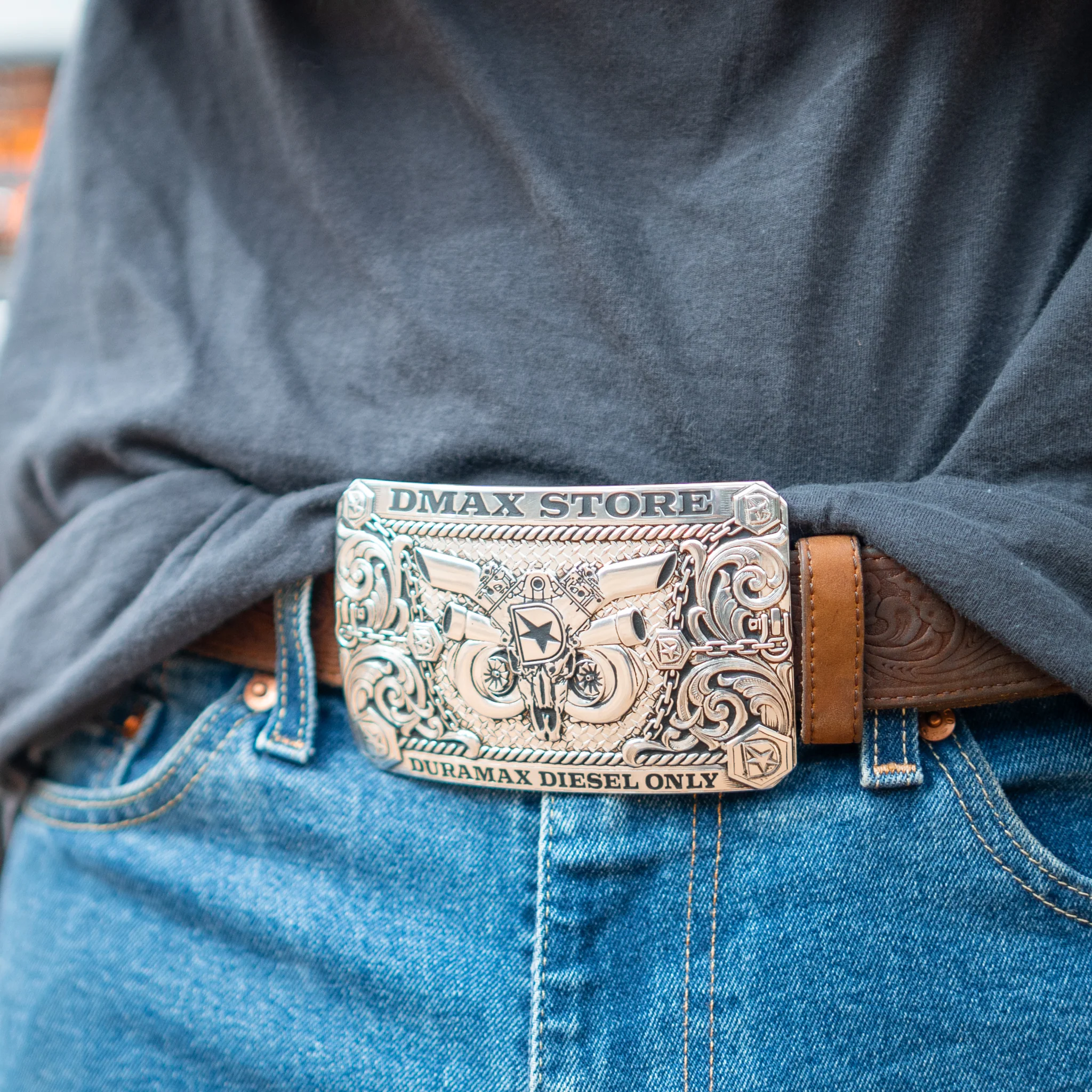 DmaxStore Custom Belt Buckle by Gist Silversmiths - Image 7