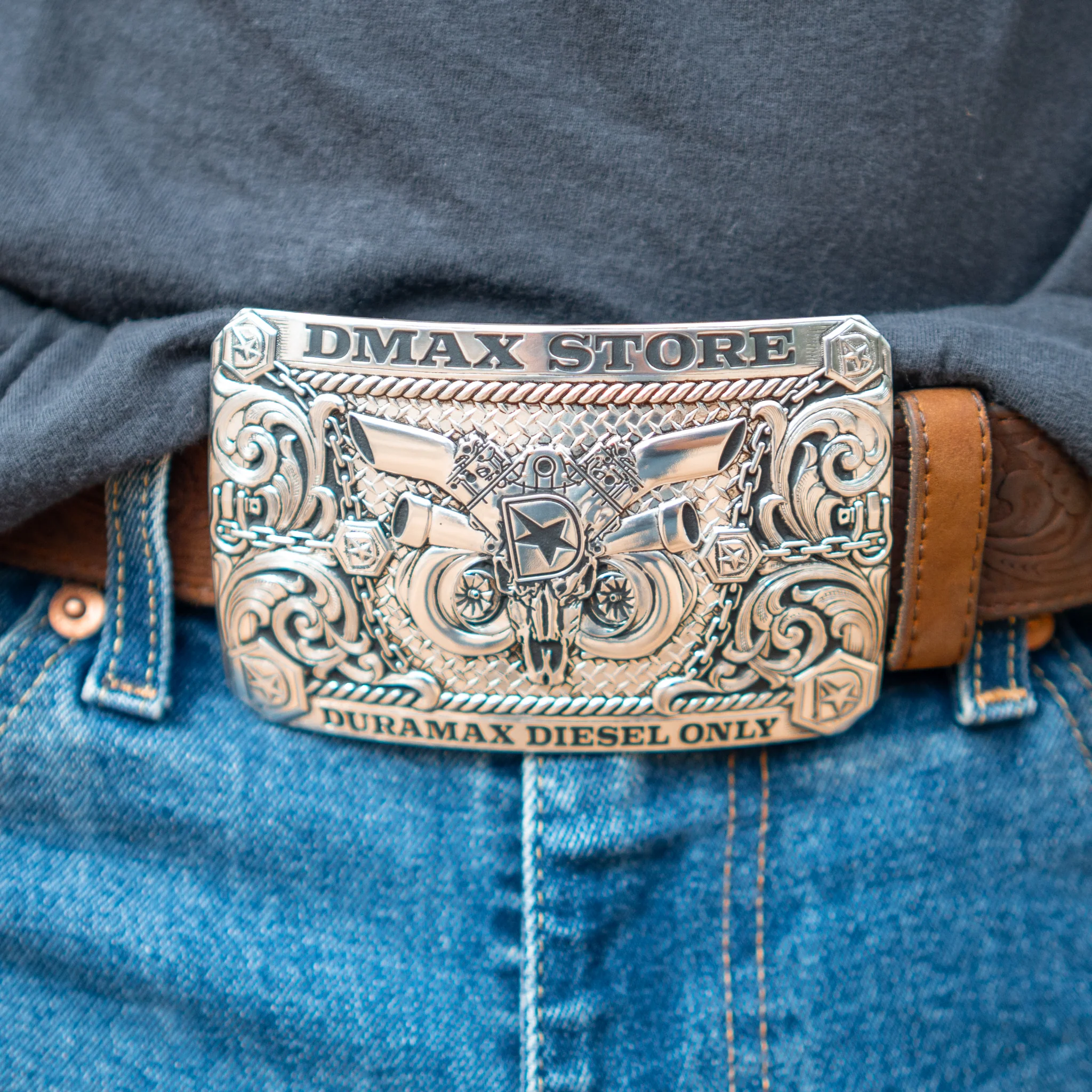DmaxStore Custom Belt Buckle by Gist Silversmiths - Image 8