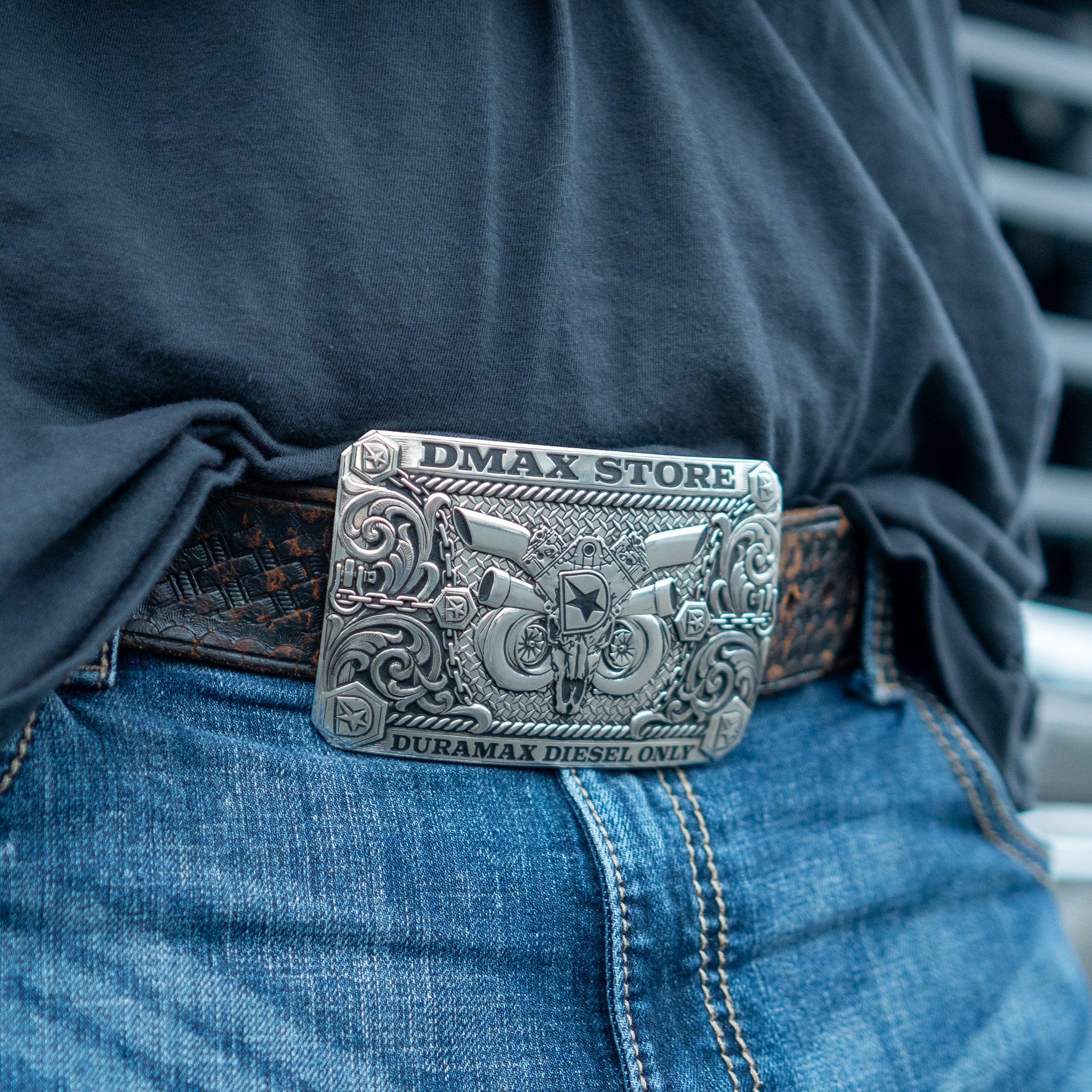 DmaxStore Custom Belt Buckle by Gist Silversmiths - Image 9