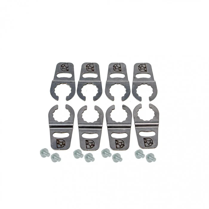 DmaxStore Stainless Injector Line Retainer Clip Kit, 2001-2004 LB7