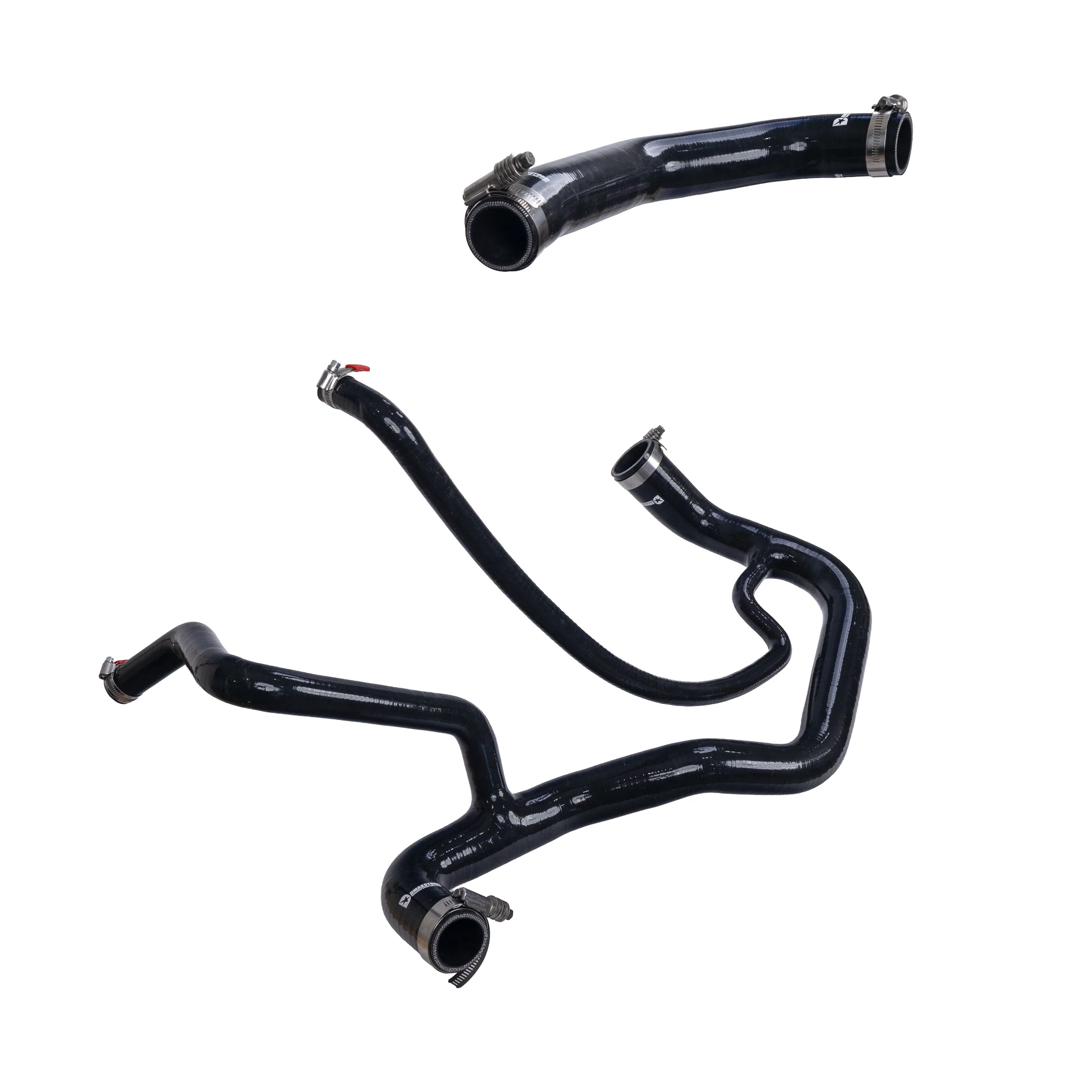 DmaxStore Upper and Lower Radiator Silicone Hose Kit, 2001-2005 LB7/LLY - Image 2