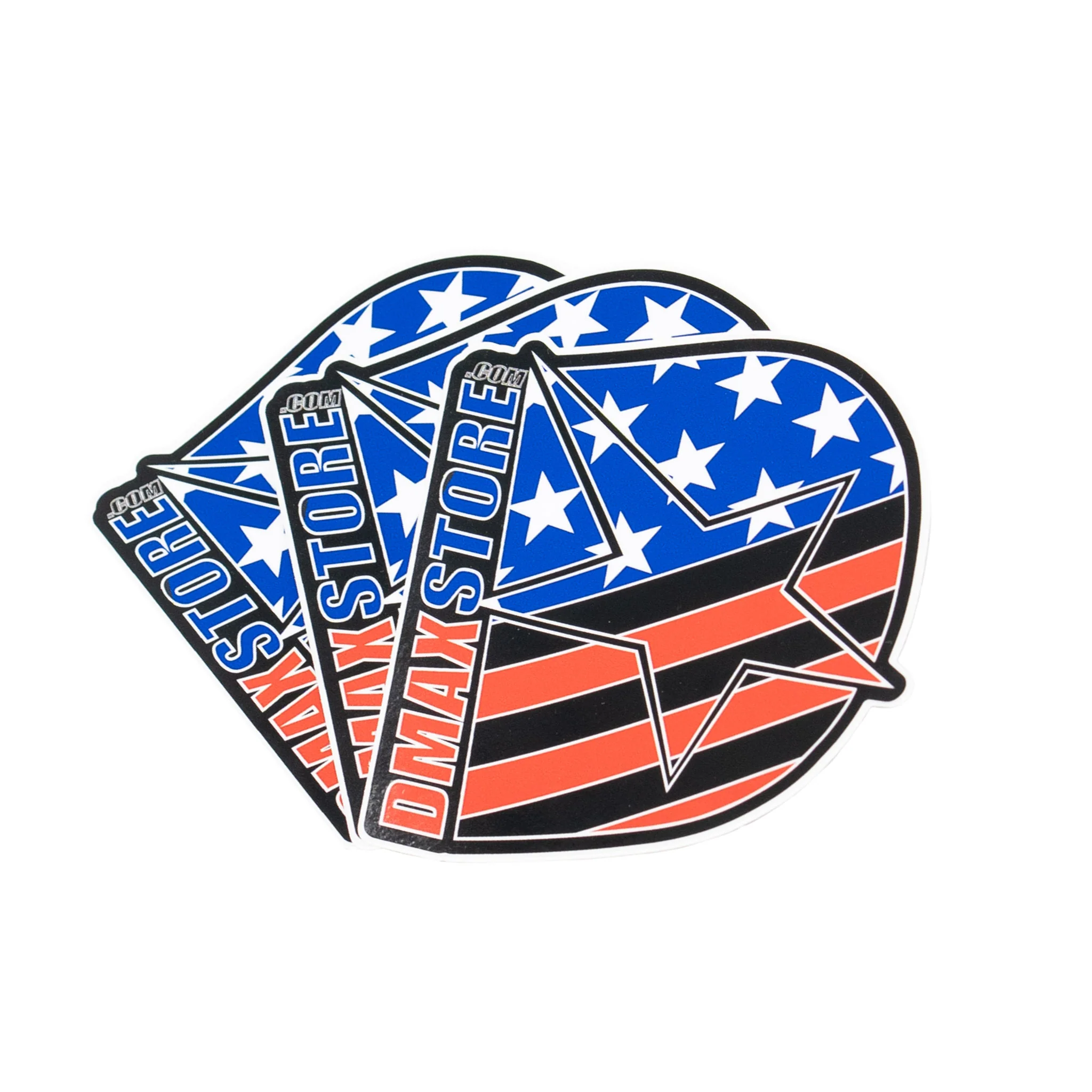 DmaxStore USA D-Star Sticker 3 Pack - Image 2