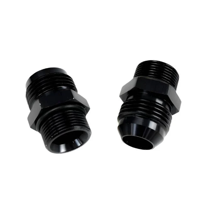 Fleece Performance Setrab Fittings for Aftermarket Radiators, 2001-2010 LB7/LLY/LBZ/LMM
