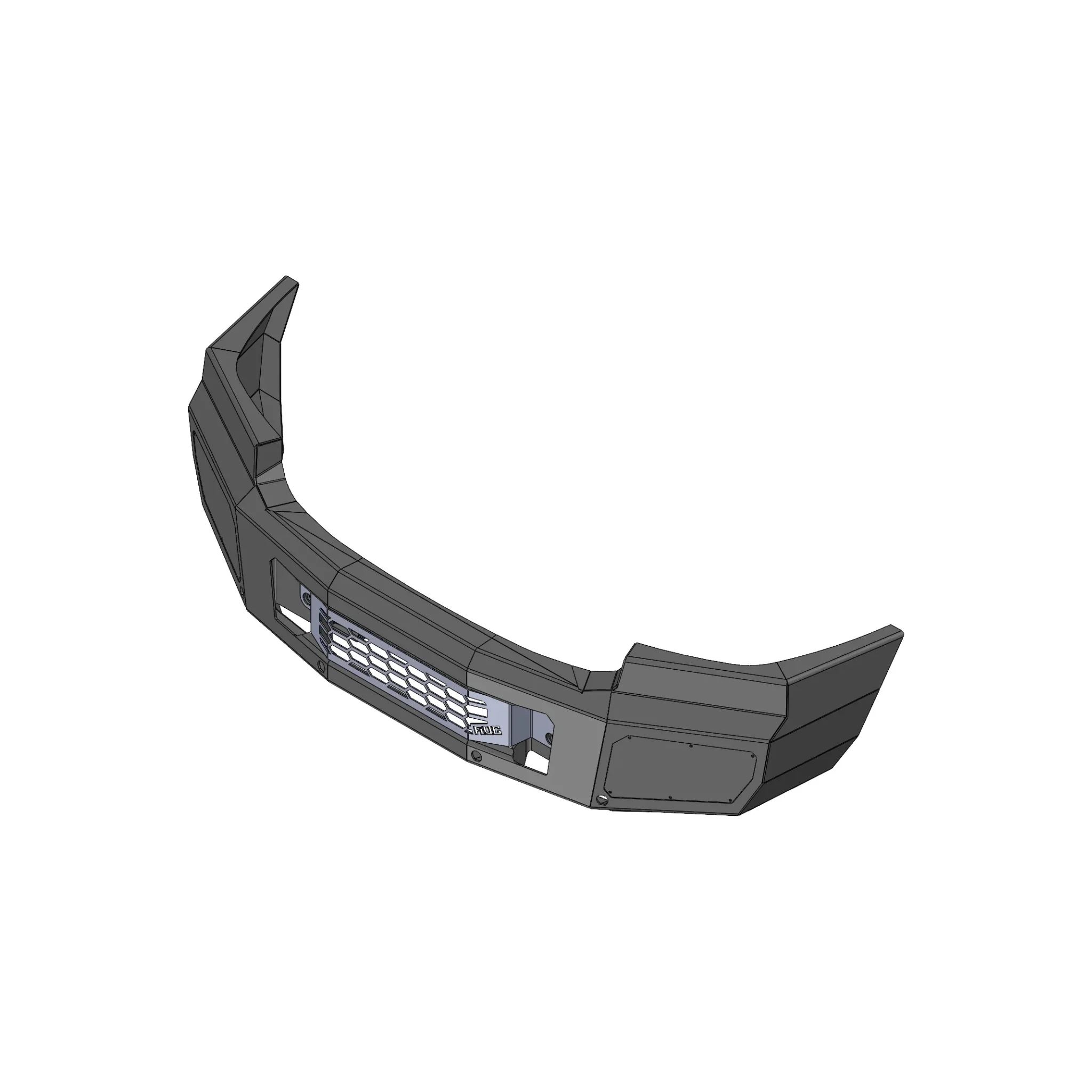 FLOG Industries Steel Demon Series Front Bumper, 2011-2014 Sierra LML - Image 2