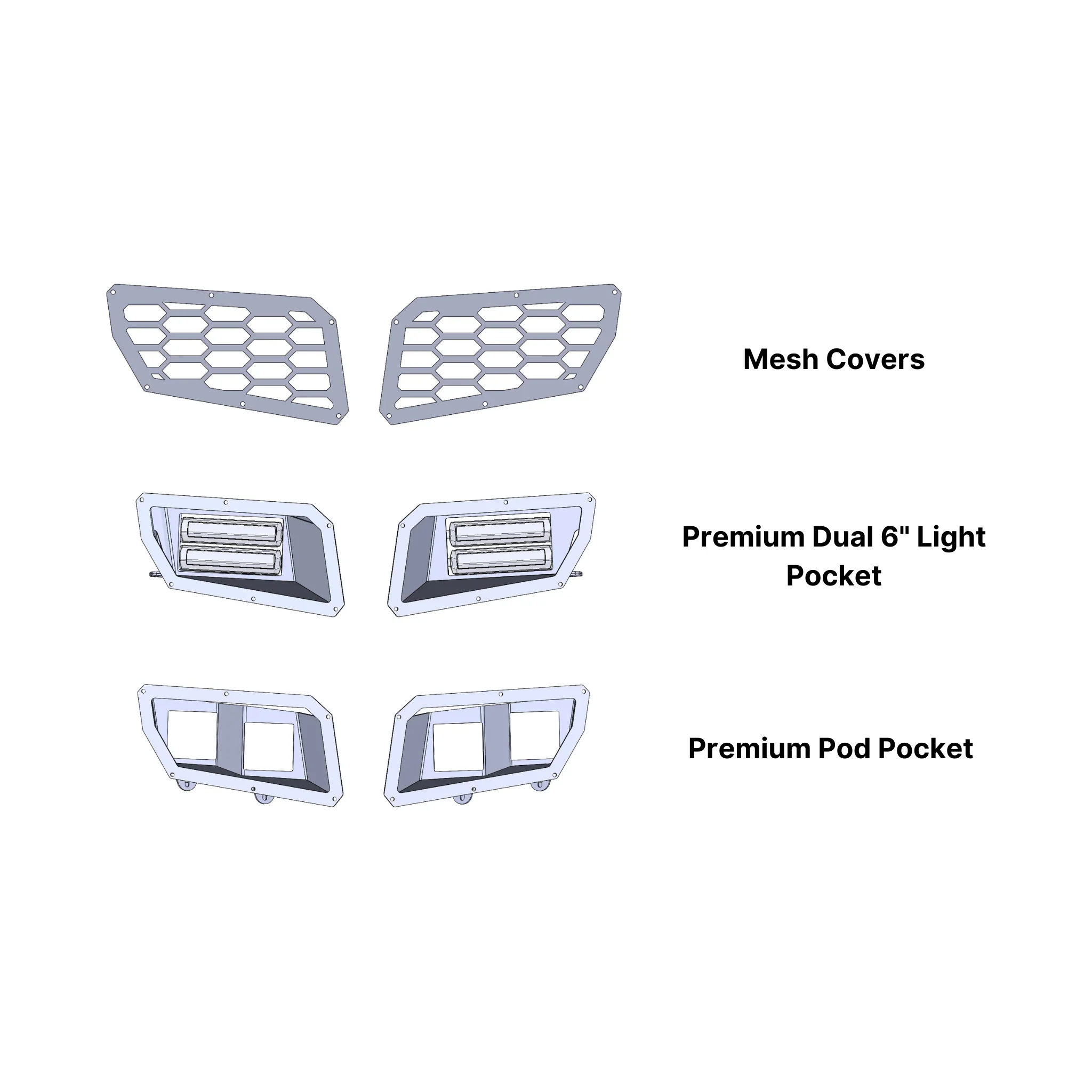 FLOG Industries Steel Demon Series Front Bumper, 2015-2019 Sierra LML/L5P - Image 3