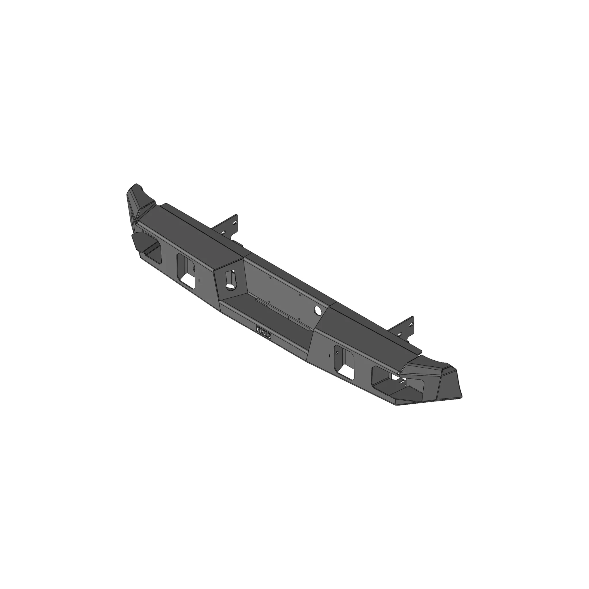 FLOG Industries Steel Demon Series Rear Bumper, 2003-2007 Silverado LB7/LLY/LBZ - Image 2