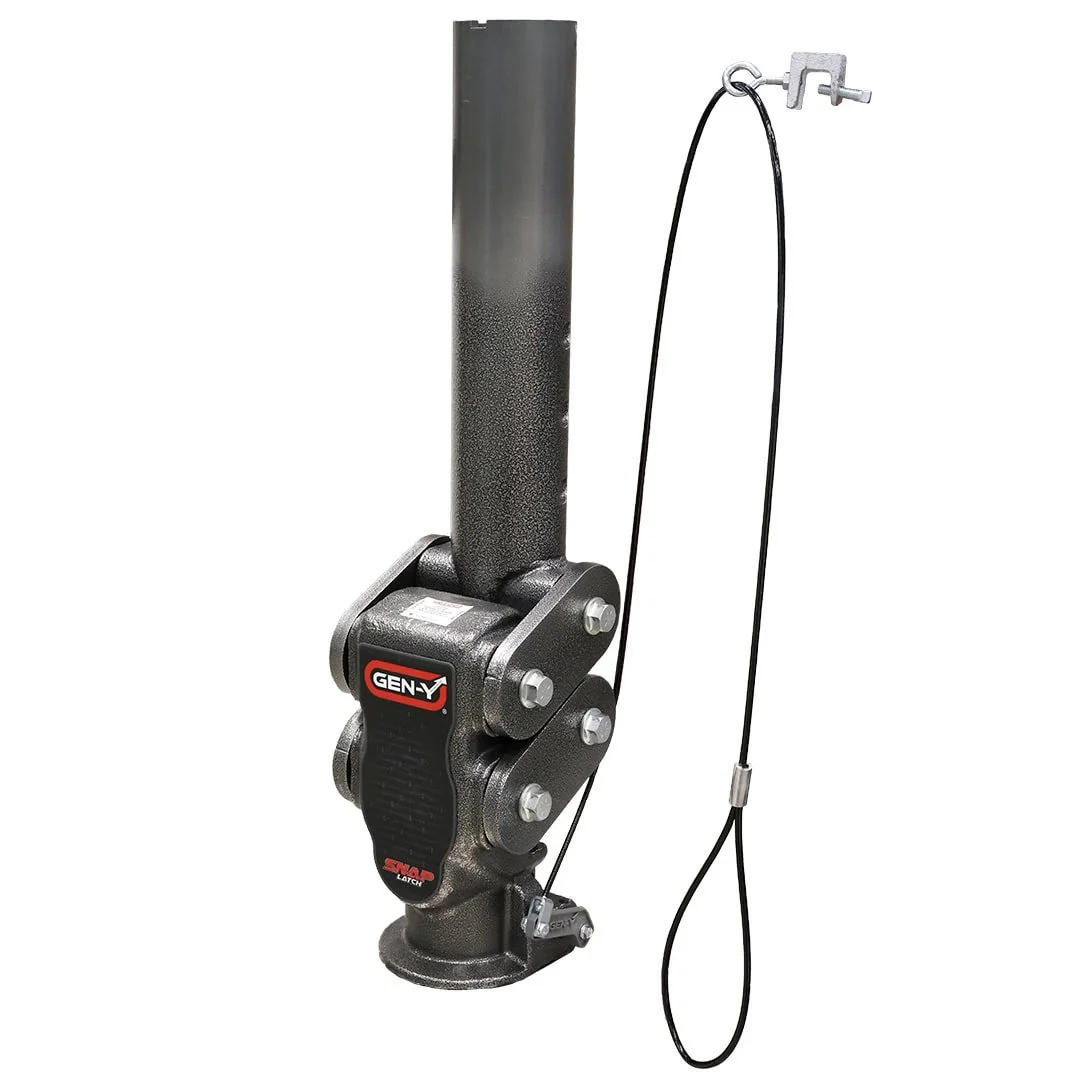 Gen-Y 4" Round Gooseneck Torsion Suspension Coupler (6.5K TW)