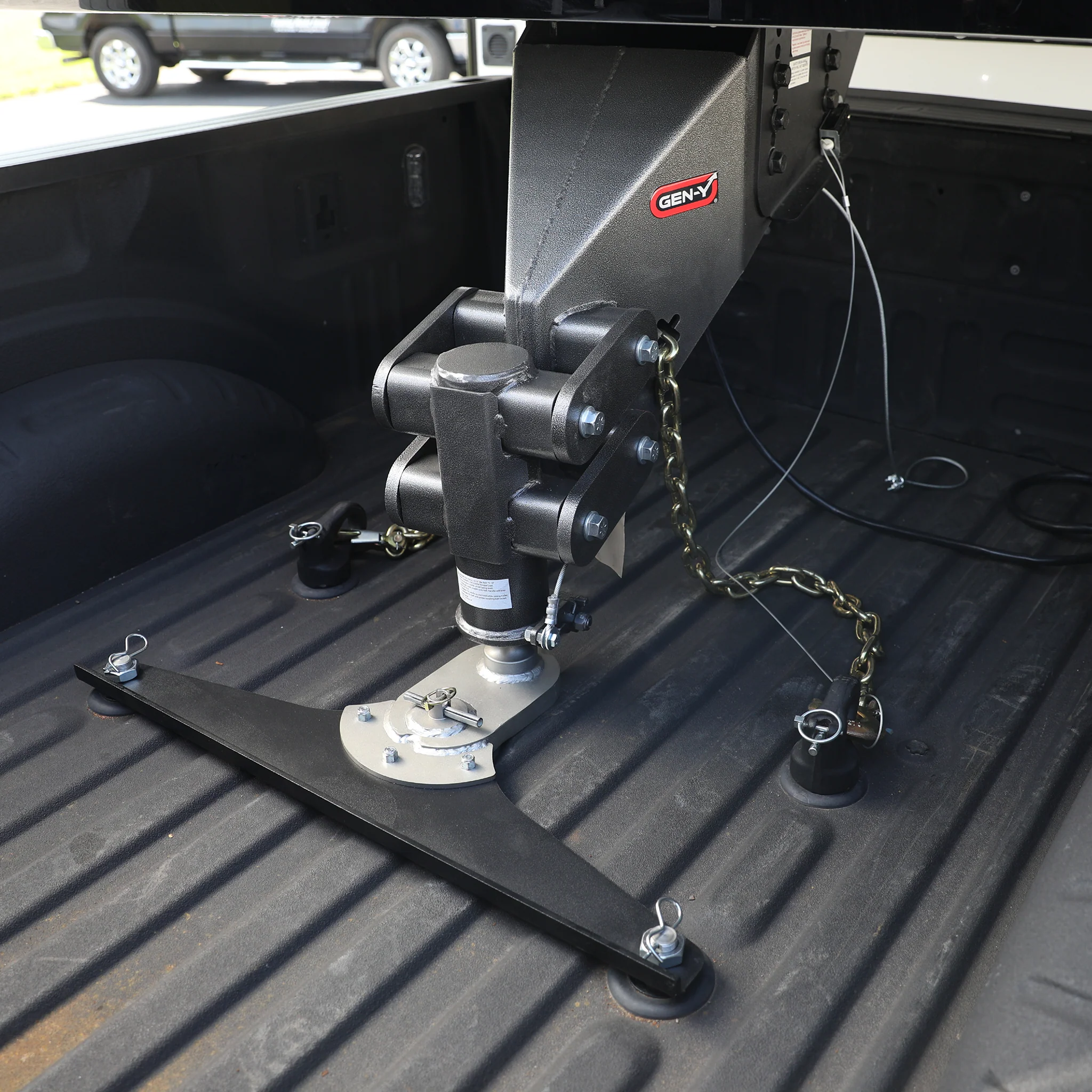 Gen-Y Goosepuck 5" Offset Ball Puck System, 2020-2025 L5P Longbed - Image 3