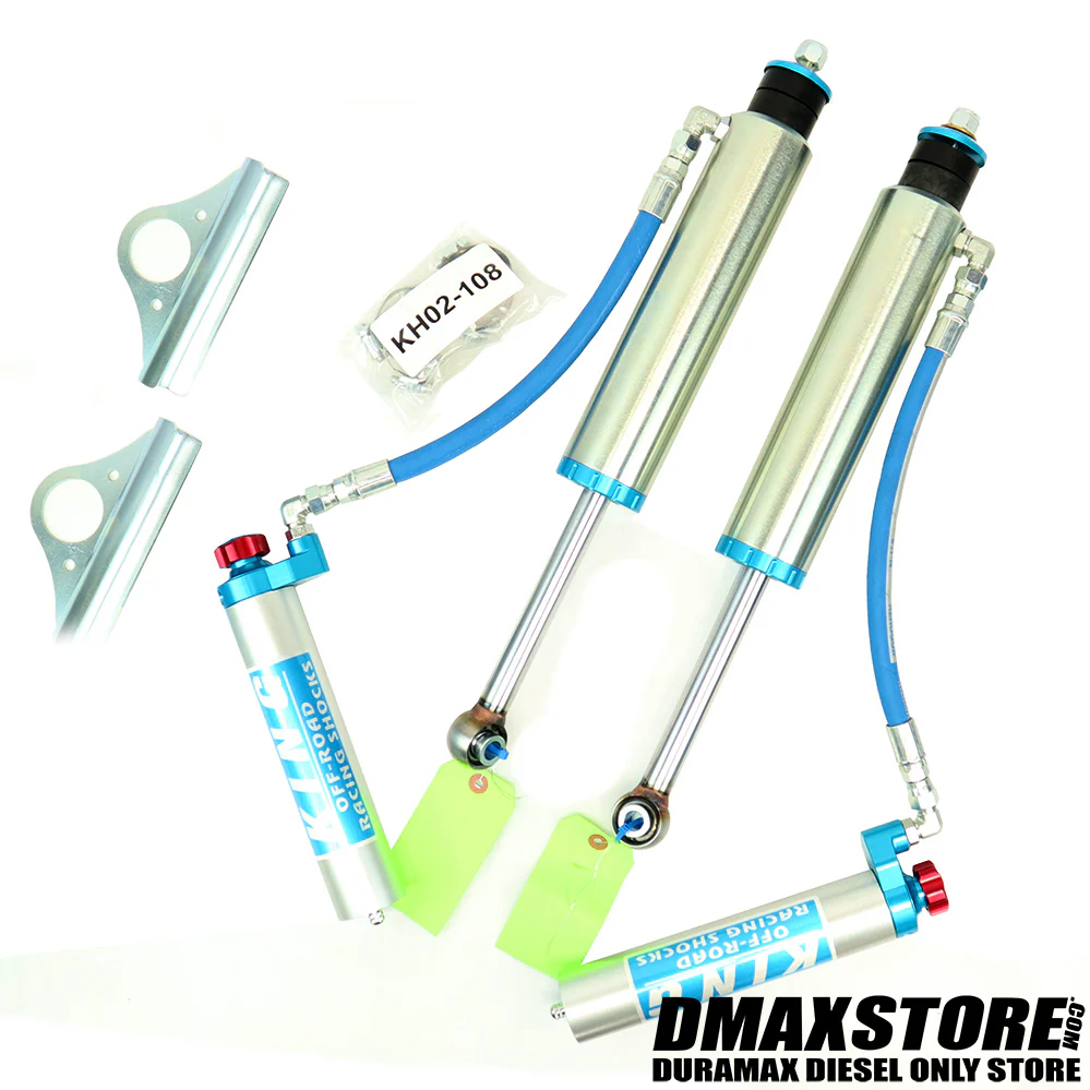 King 2.5 Performance Series Reservoir Front Shocks (Pair), 2001-2010 LB7/LLY/LBZ/LMM - Image 3
