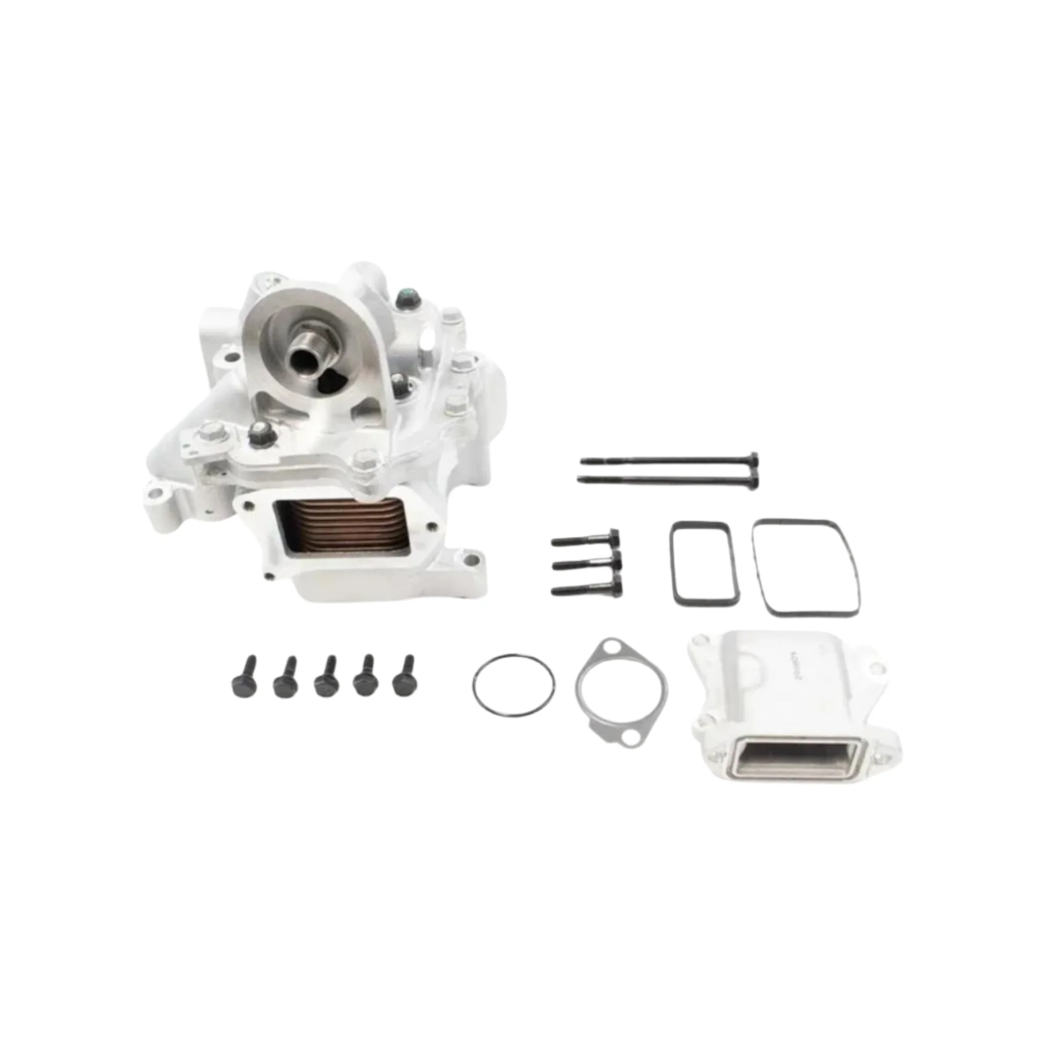 Max-Flow Duramax Oil Cooler Upgrade Kit, 2017-2019 L5P