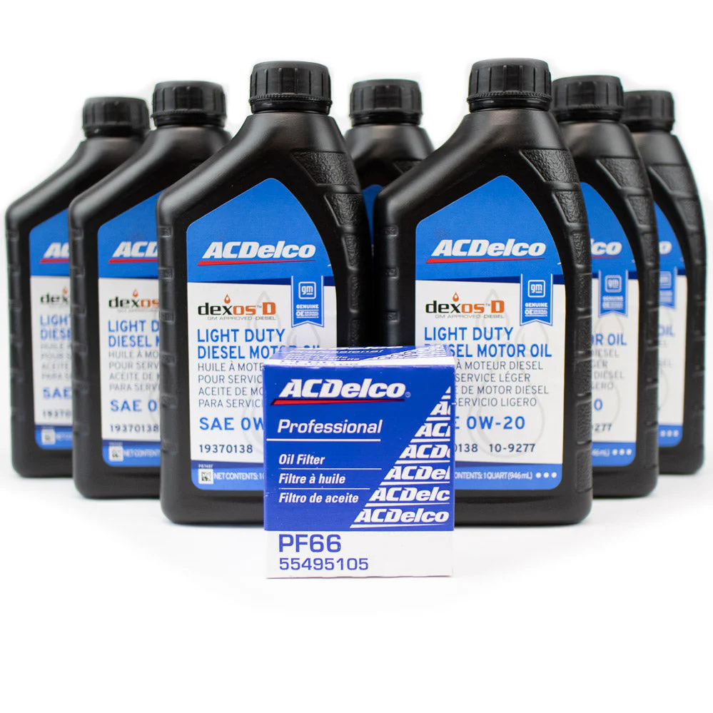 JC Test - AcDelco 3.0L Duramax Oil Change Kit, 2020-2024 LM2/LZ0