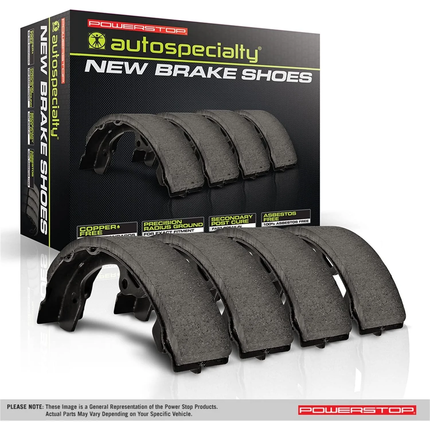 PowerStop D-Series Parking Brake Shoes, 2009-2010 LMM Dual Rear Wheel - Image 3