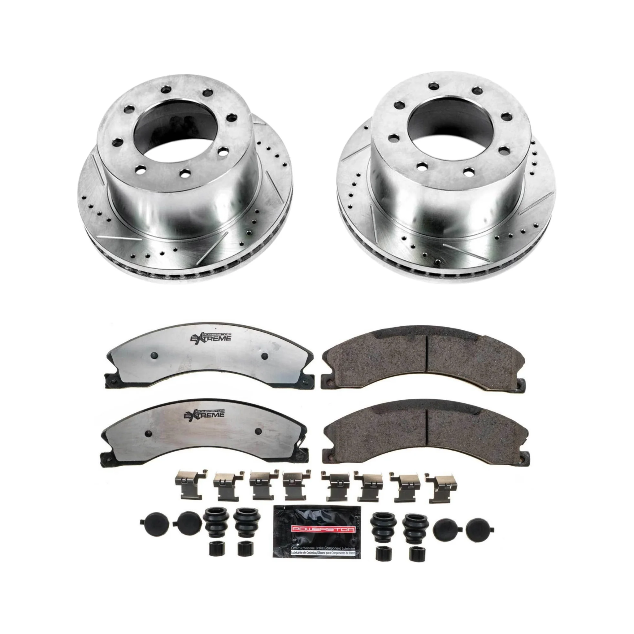 PowerStop Performance Brake & Rotor Kits, 2015-2019 LML/L5P Dual Rear Wheel - Image 2