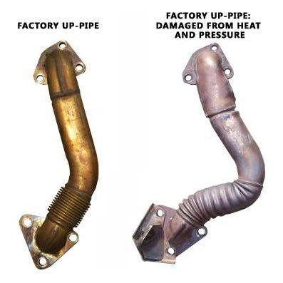 PPE High Flow OEM Replacement Up-Pipes, 2001-2004 LB7 Federal Emissions - Image 3