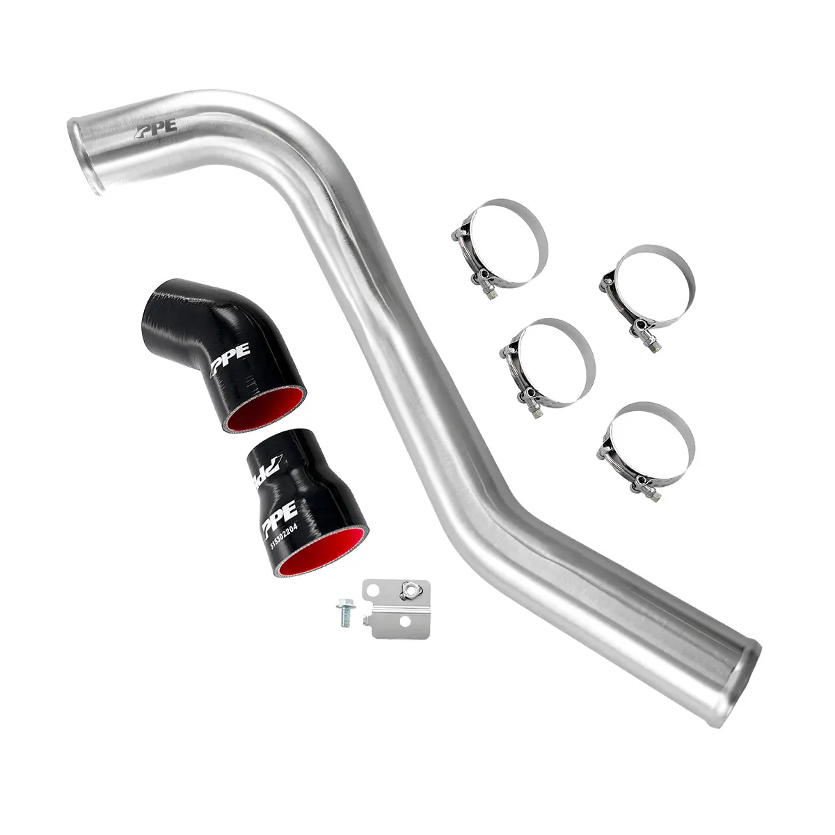 PPE Hot Side Intercooler Charge Pipe - 3.0” Stainless Steel, 2004.5-2010 LLY/LBZ/LMM - Image 2