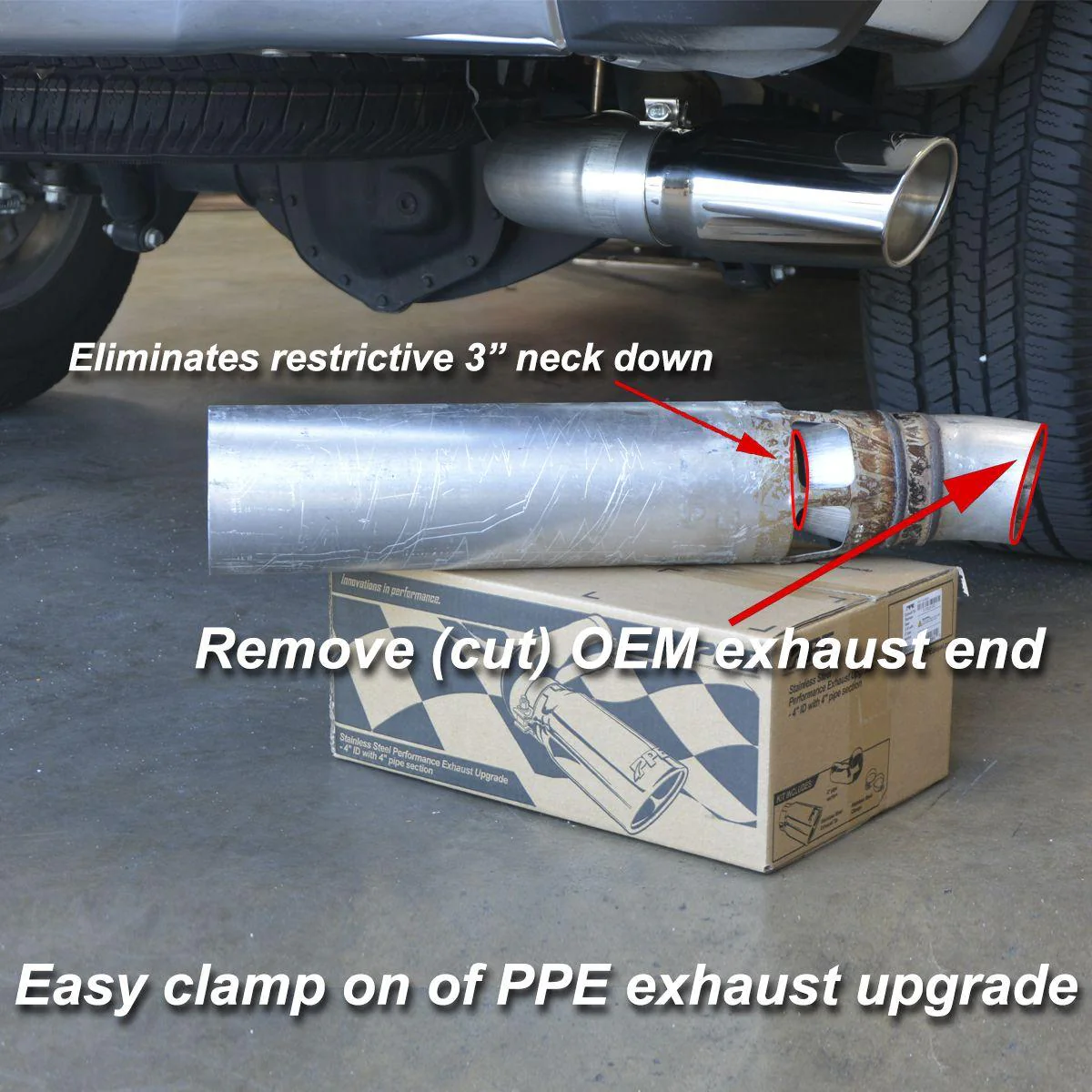 PPE Stainless Steel 4" to 5" Turn Out Tip, 2007.5-2019 LMM/LML/L5P - Image 5