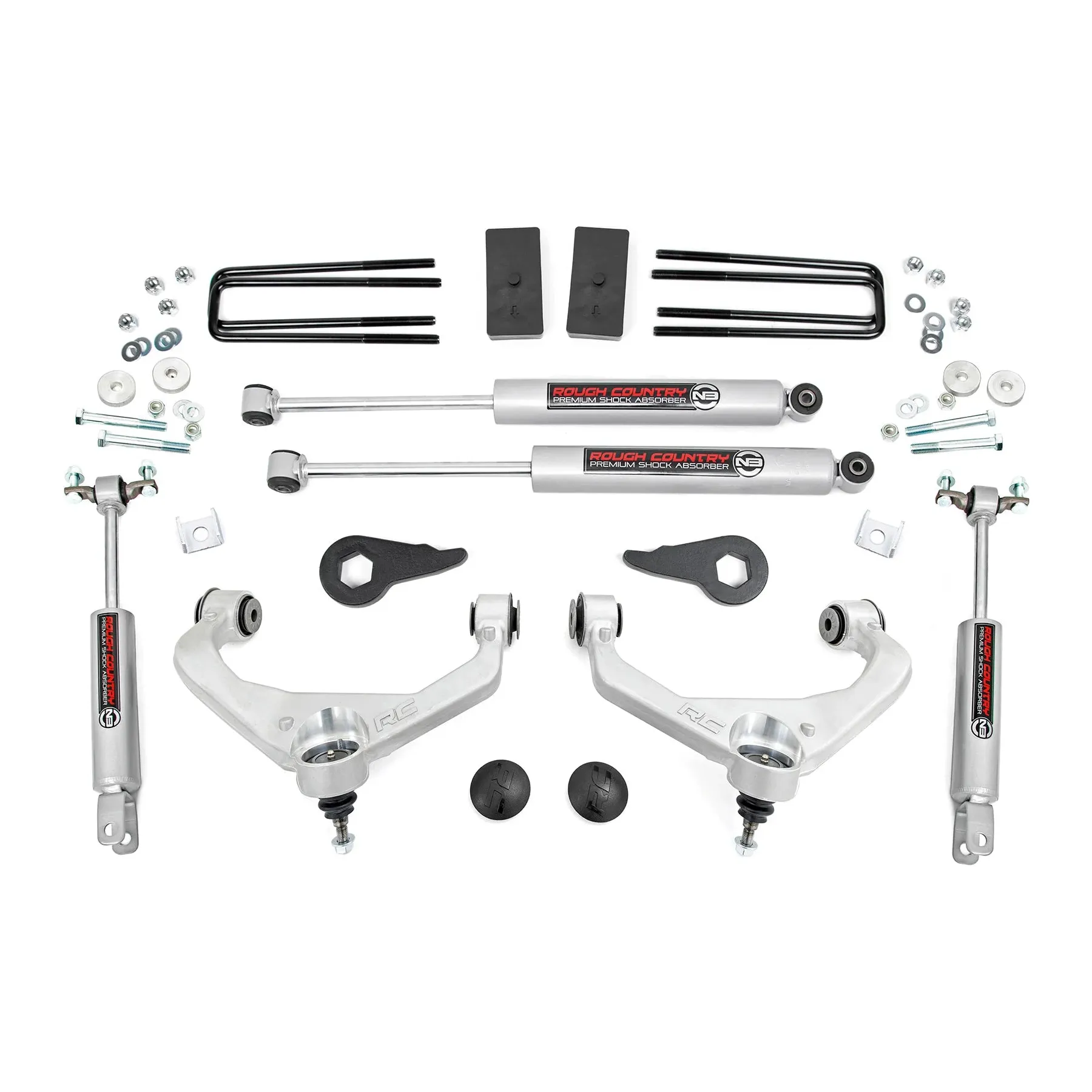 Rough Country 3.5" Leveling Kit, 2011-2019 LML/L5P