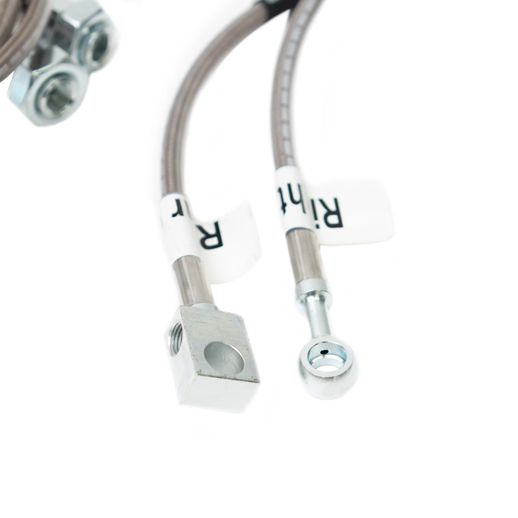 Russell Stainless Steel Brake Lines, 2001-2007 LB7/LLY/LBZ w/ 4" or 6" Lift Kit Only - Image 3