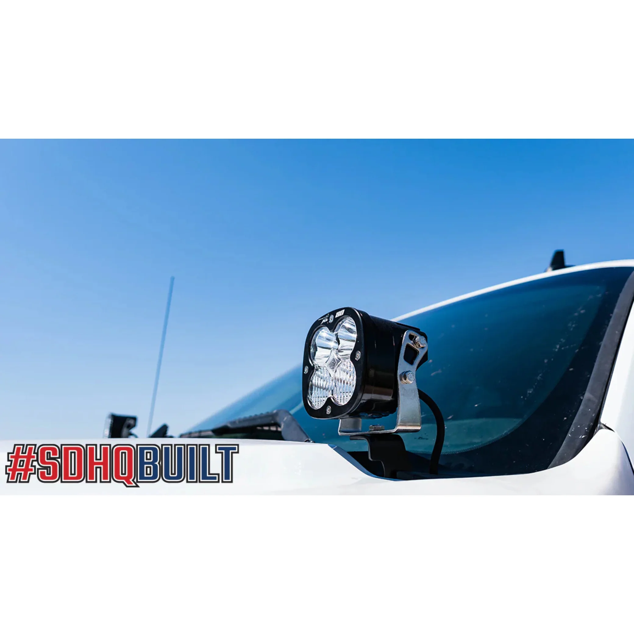 SDHQ Built A-Pillar Light Mounts, 2007.5-2014 LMM/LML - Image 4
